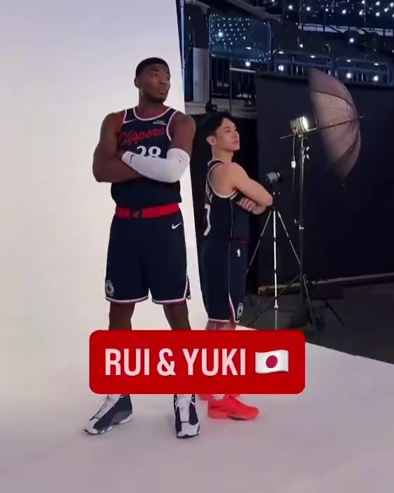日本双子星！八村塁&河村勇辉两人一起拍定妆照！